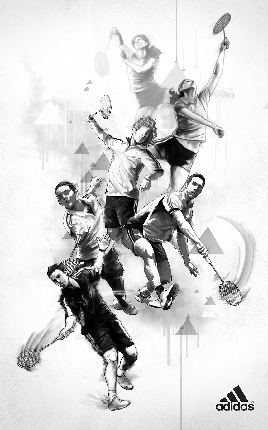 Adidas Adismash Illustration