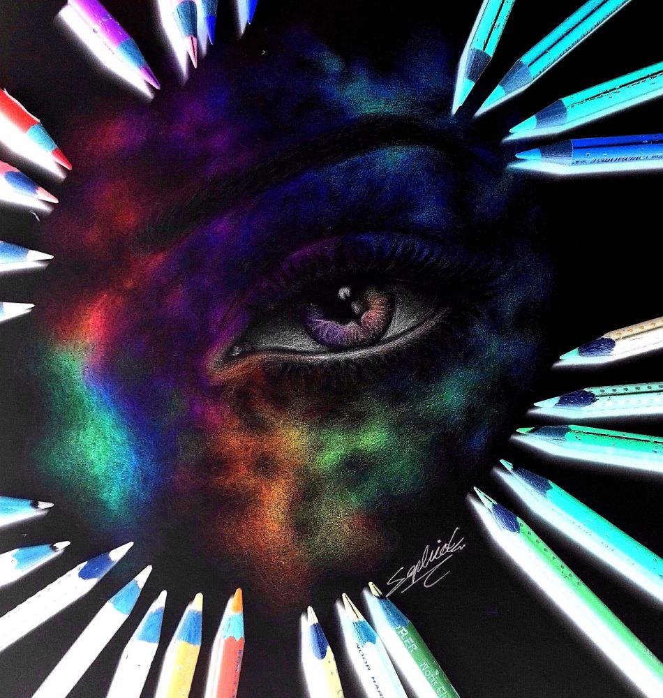 Colorful Eye (Inverted)