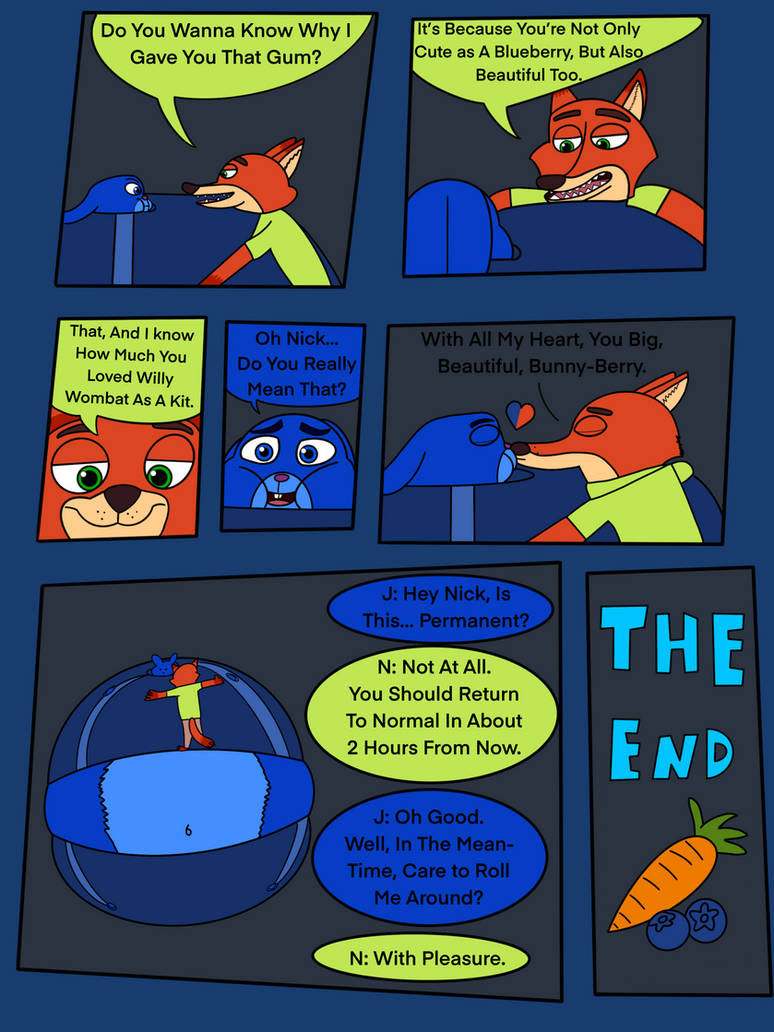 Judy Hopps Blueberry Inflation (Upscale) Part 5 by CJthechillsonicfan ...