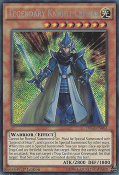 Legendary Knight Critias (real card)