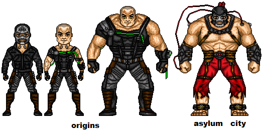 Bane arkham by Xanthos M H on DeviantArt
