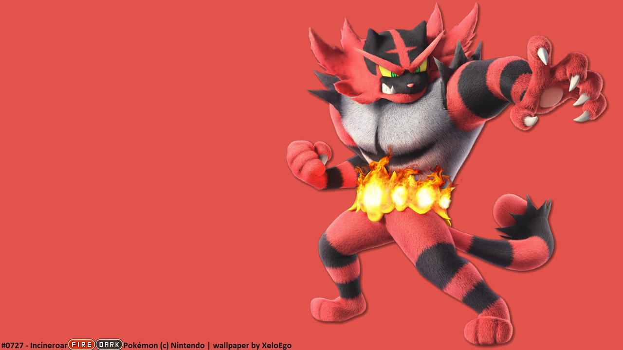 SSBU #0727 - Incineroar by Fhilb on DeviantArt