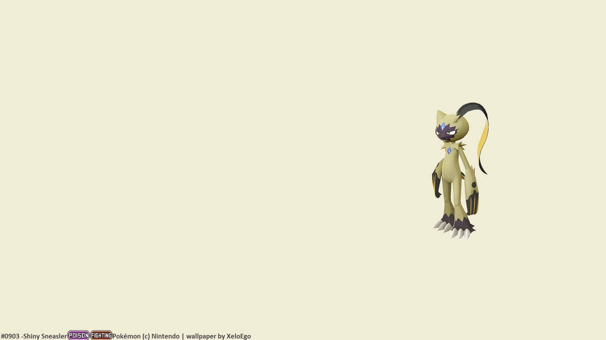 LA 0903.41r Shiny Sneasler by Fhilb on DeviantArt