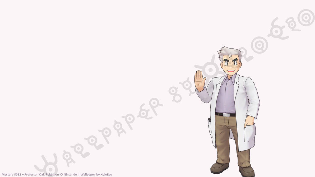 Masters #082 Professor Oak 2 by Fhilb on DeviantArt