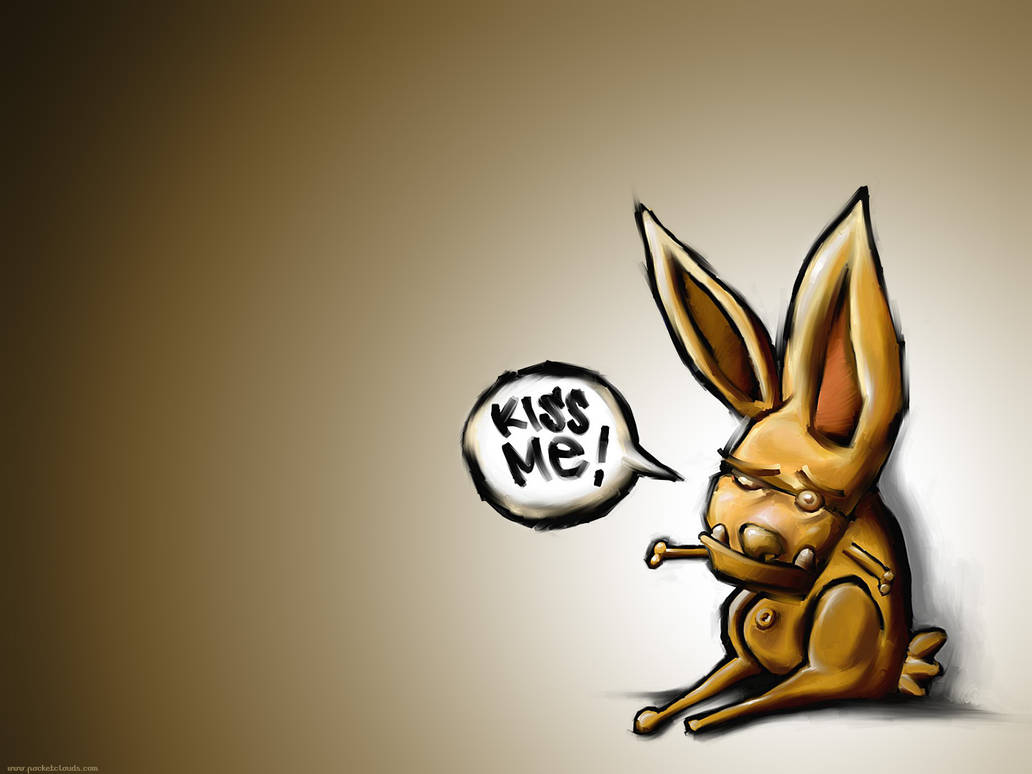 Poor Bunny wallpaper by nube on DeviantArt