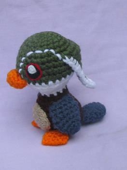 Amigurumi Wood Duck