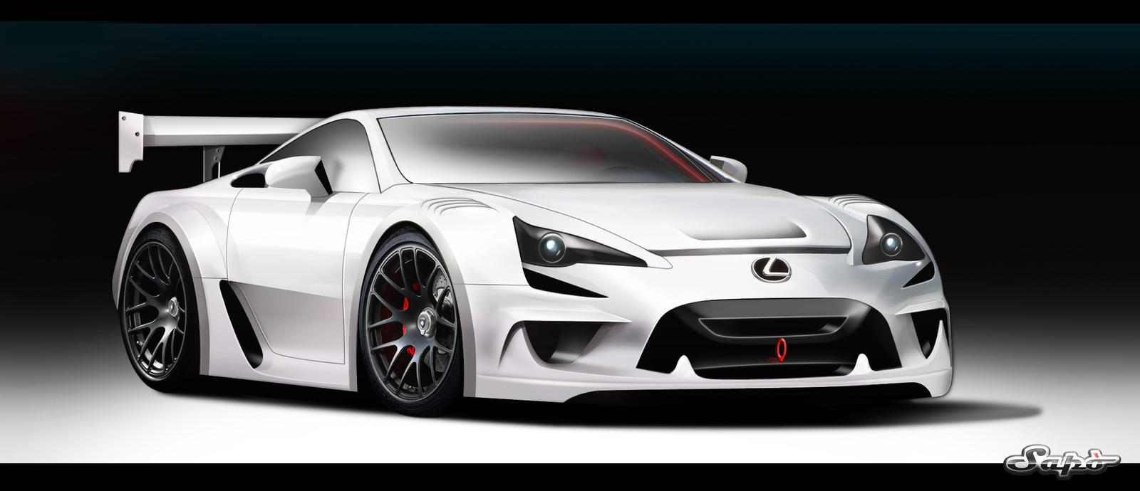 Lexus LFA Clean by Saporita on DeviantArt