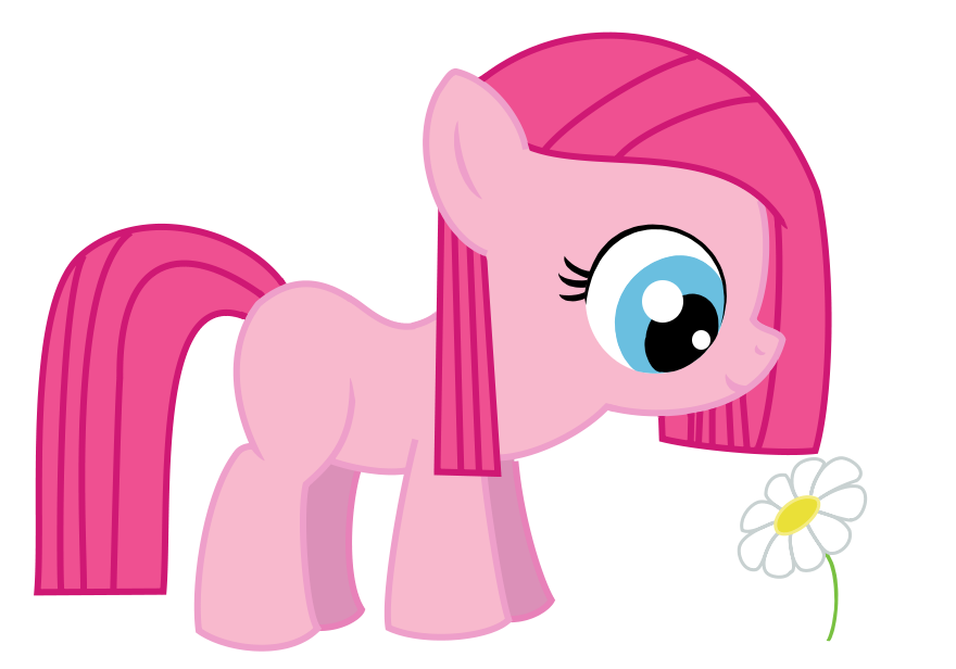 Happy Pinkamena Filly