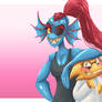 Undyne and Alphys