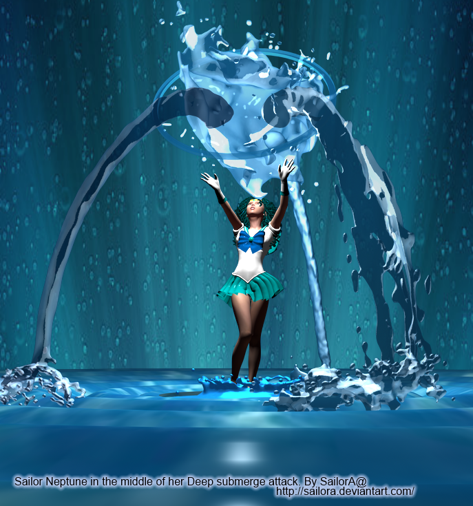 Sailor Neptune's Attack