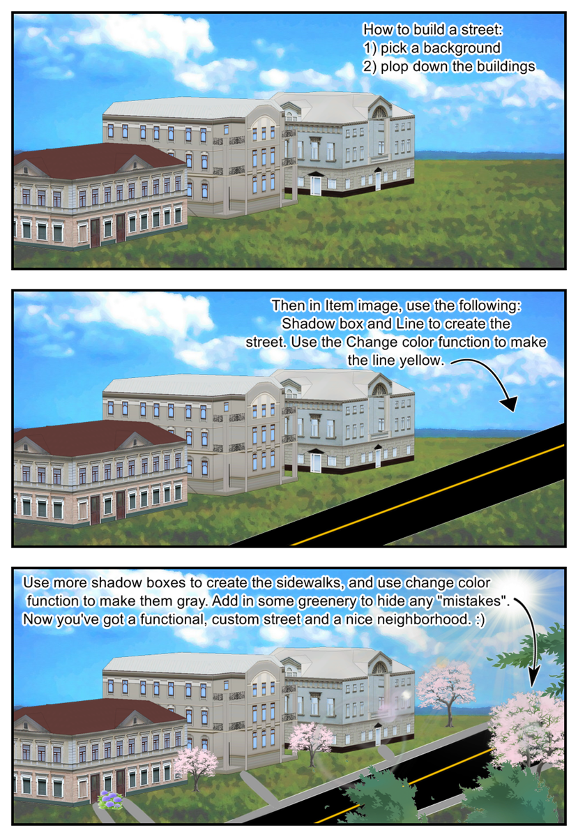 How To Build A Street by LadyAuroraMoon on DeviantArt