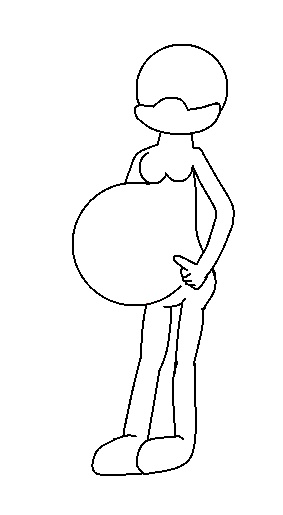 Big Bellied Sonic Girl Base