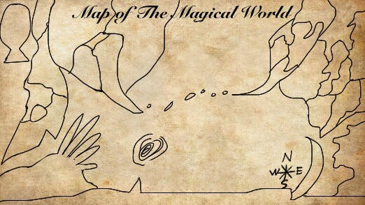 Map of The Magical World by SamChroProtrix on DeviantArt