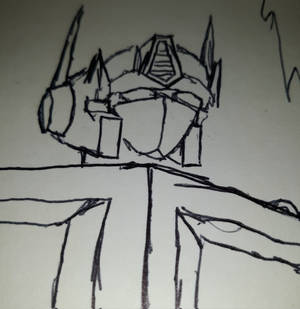 Optimus Prime Doodle