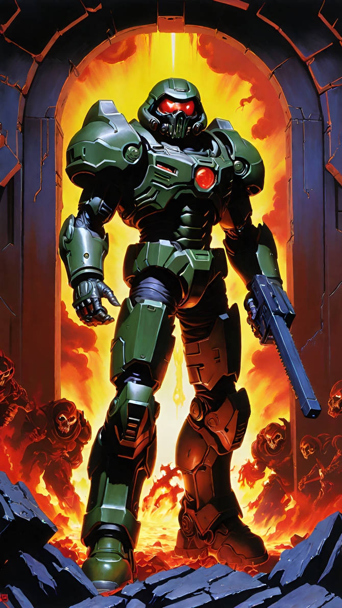 Deviantart Doom Unit Doom by cv666mars on DeviantArt
