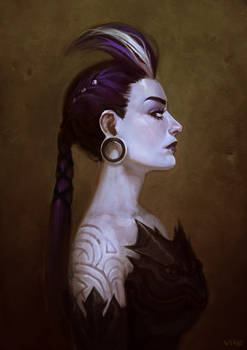 Portrait of Dark Princess