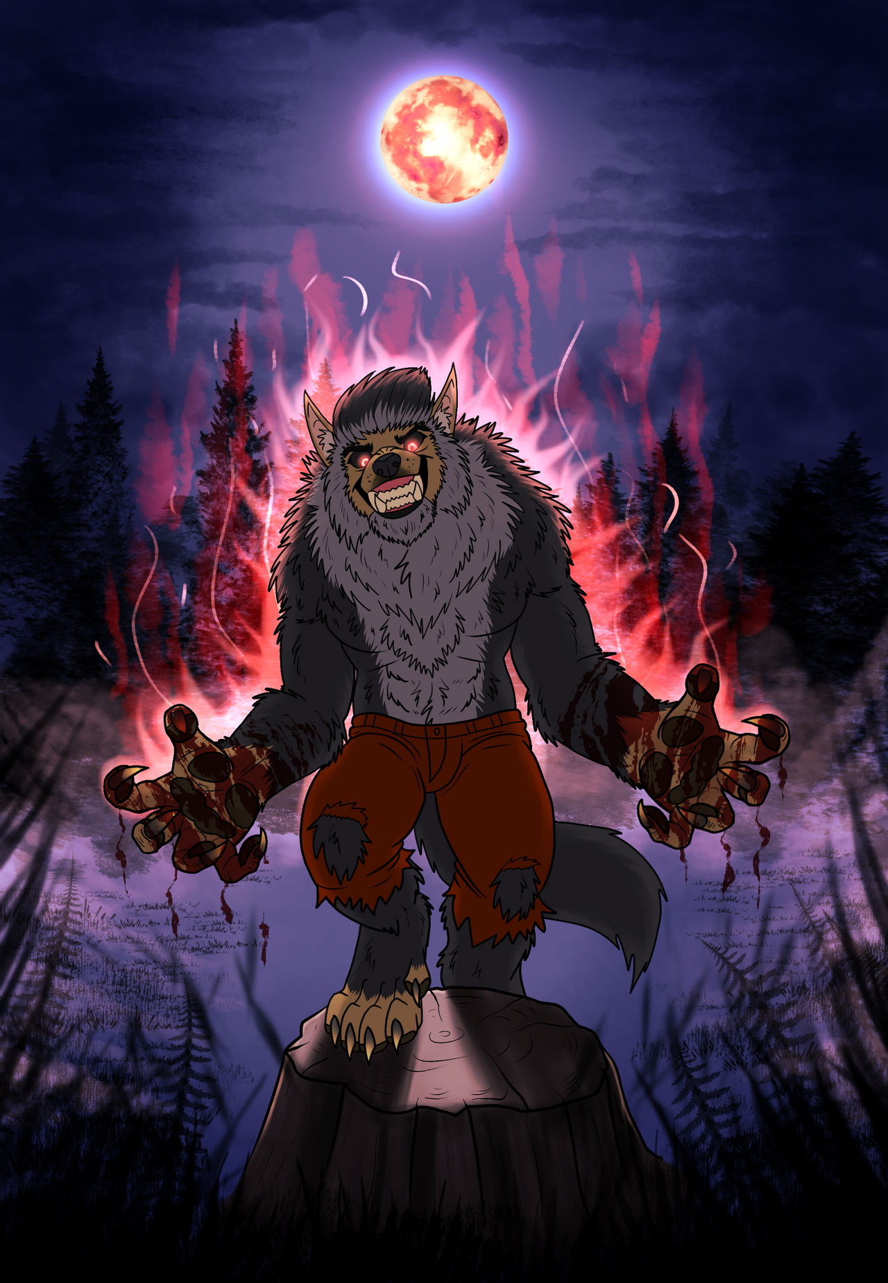 Marquis, The Werewolf Lord by SyntaxGamma on DeviantArt