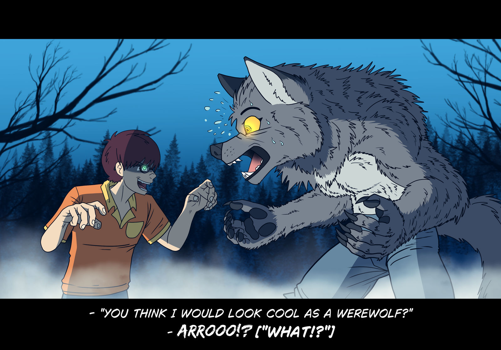 Syntax Imagecool Werewolf Transformation Commission By Armorwing On 867x680