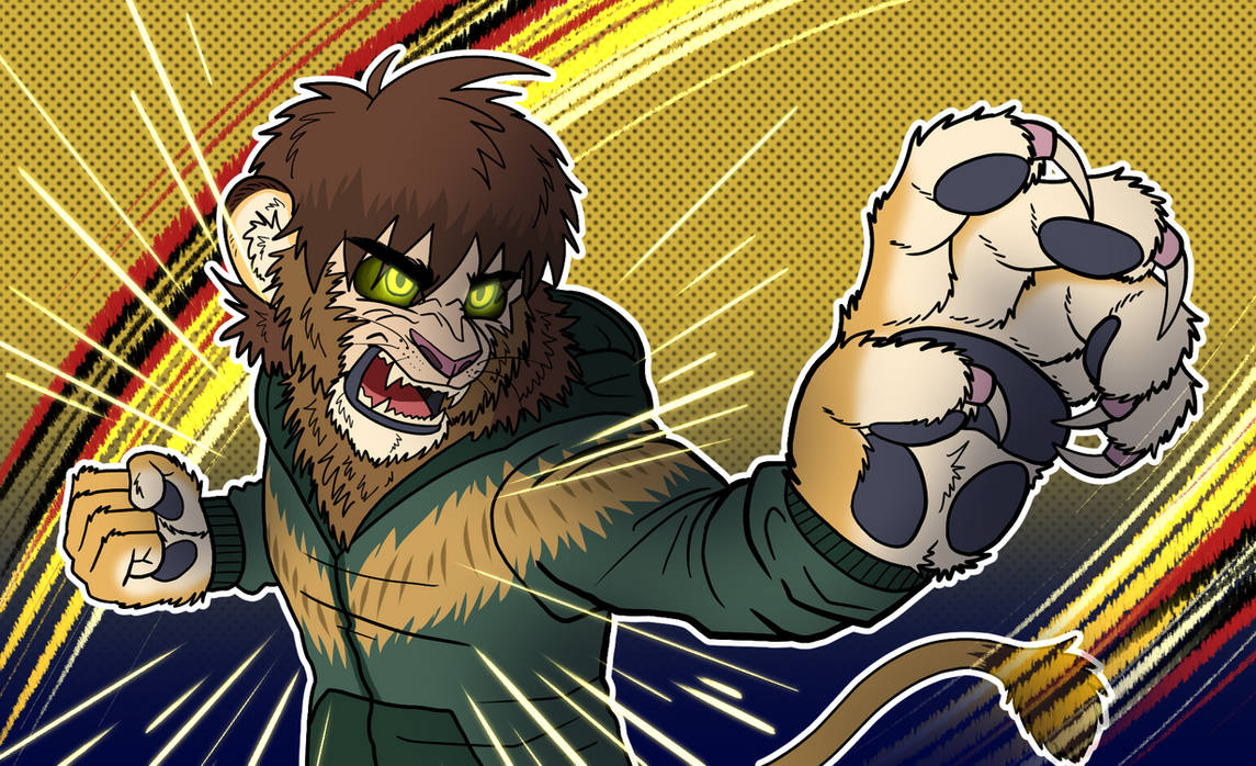 A Werelion's Secret Technique! by SyntaxGamma on DeviantArt
