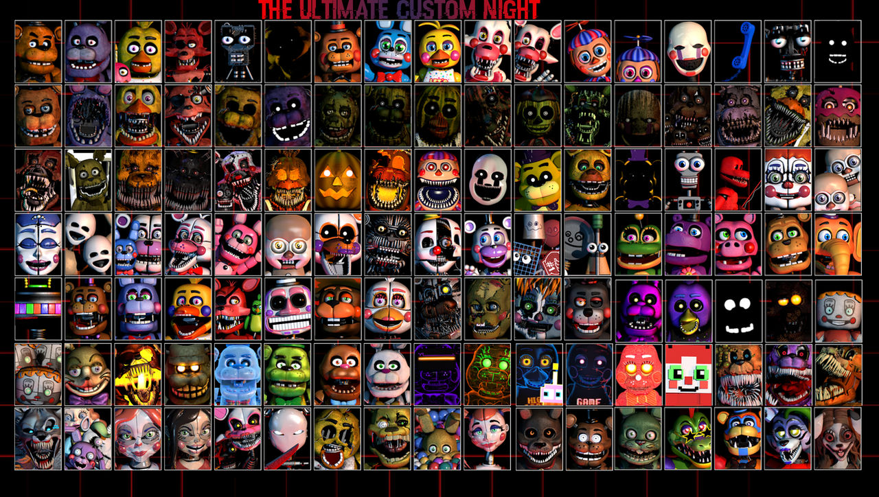 The Ultimate Custom Night by Pearman82 on DeviantArt