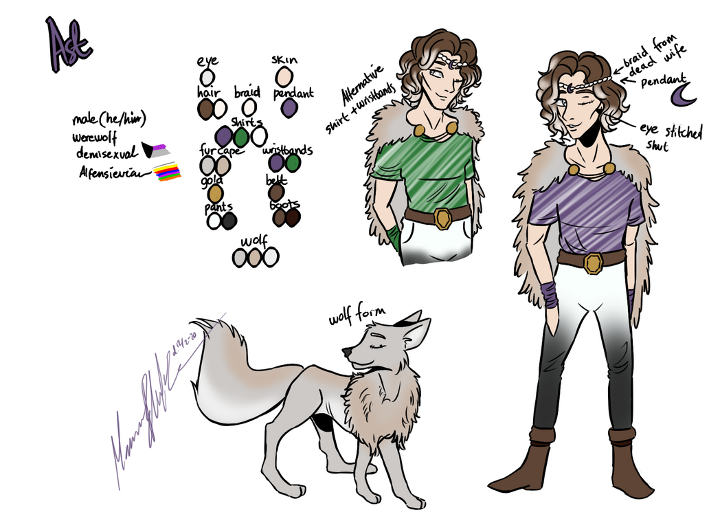 Ast (digital reference sheet) by MicahandtheMoon on DeviantArt