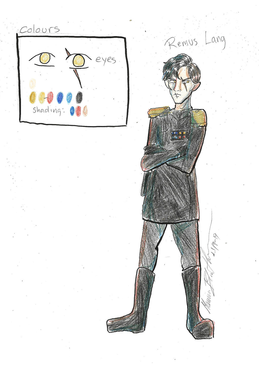 Custom Character: Remus (commission) by MicahandtheMoon on DeviantArt