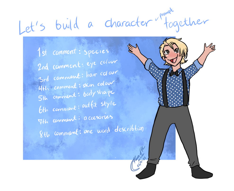 Done Character DONE thanky - Character creation meme with a twist by MicahandtheMoon ...