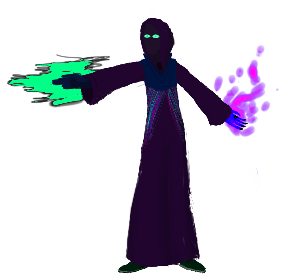 Shadow mage edited by IndigoWizard on DeviantArt