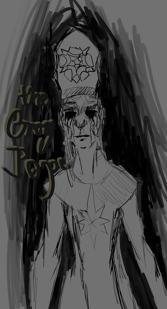 Grey Rope Pope The Grey Pope sketch by IndigoWizard on DeviantArt