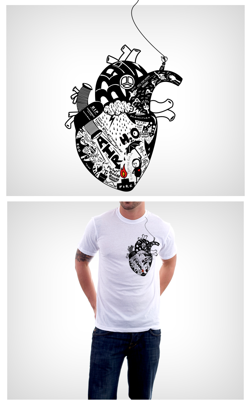 Fire in your heart -On Tee