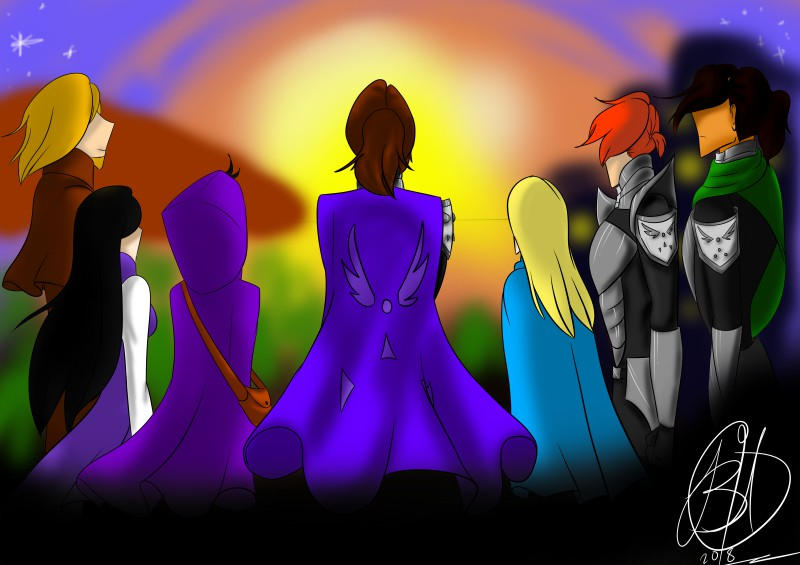 Humans The 7 The Seven Humans From the Underground by BTanimator on DeviantArt