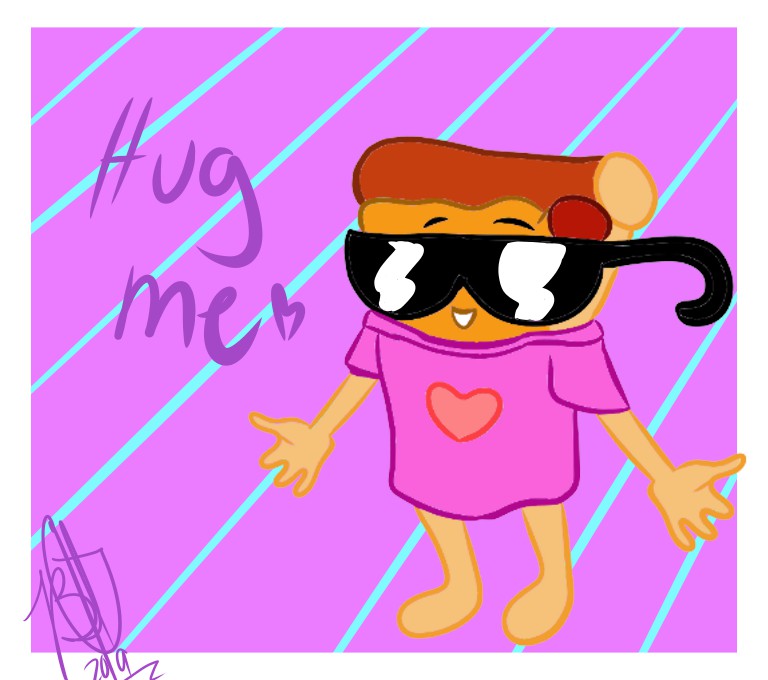 Hug Me (trade Art) by BTanimator on DeviantArt