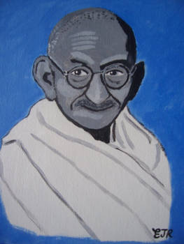 GANDHI III by EAMONREILLYDOTC