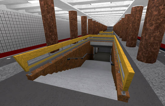 Kahovskaya station on ROBLOX (Completed) (3)