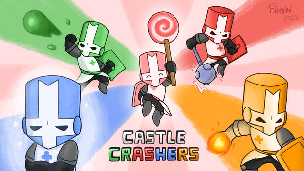 funky Castle Crashers by TheWhistlingDemigod on DeviantArt