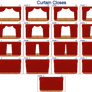 Curtain Animation Frames Template - Close
