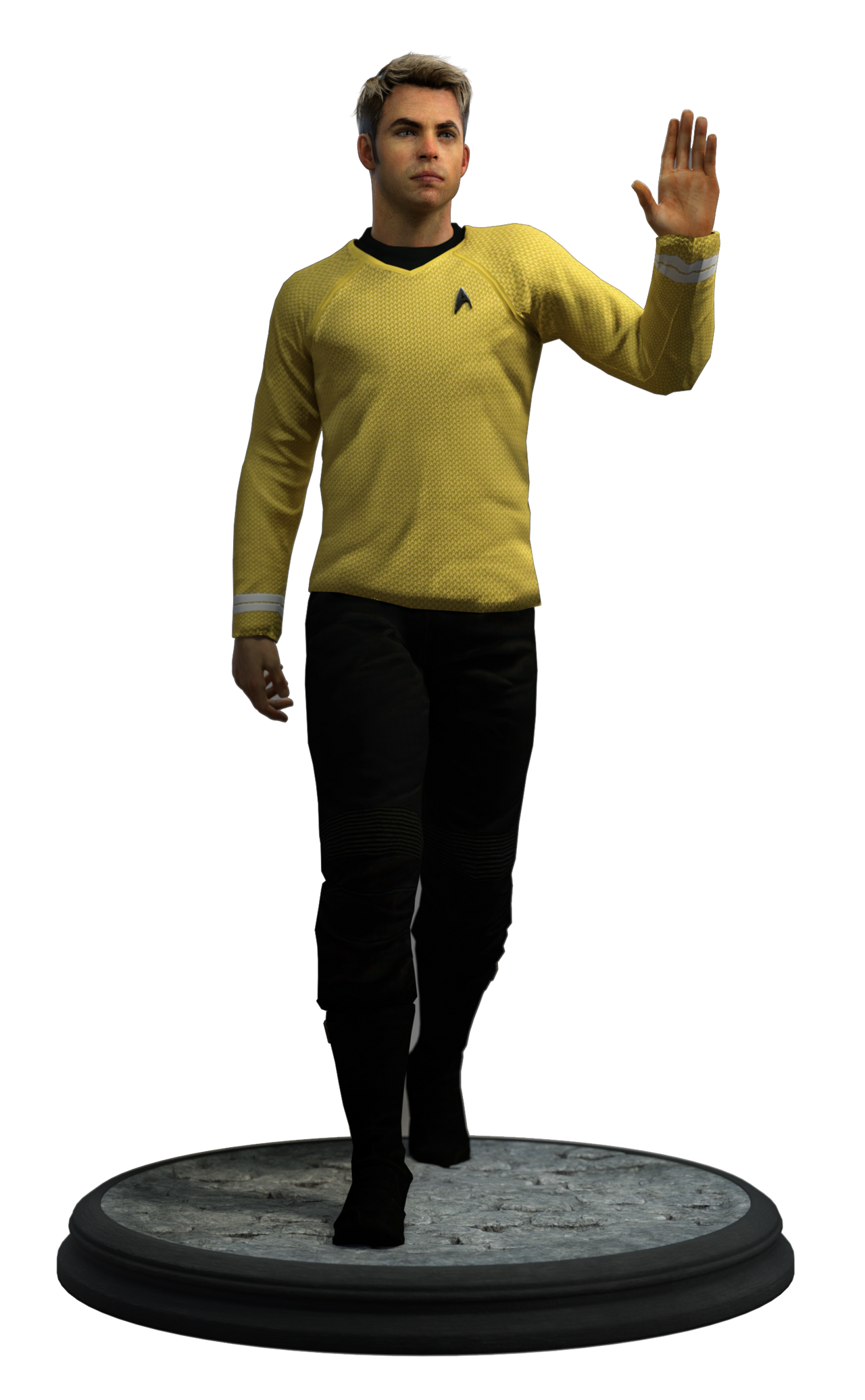 Star Trek James Tiberius Kirk Chris Pine Daz G8M by DazWraps on DeviantArt