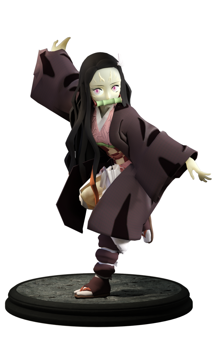 Nezuko Demon Rage Demon Slayer Nezuko Anger G8F V2 by DazWraps on DeviantArt