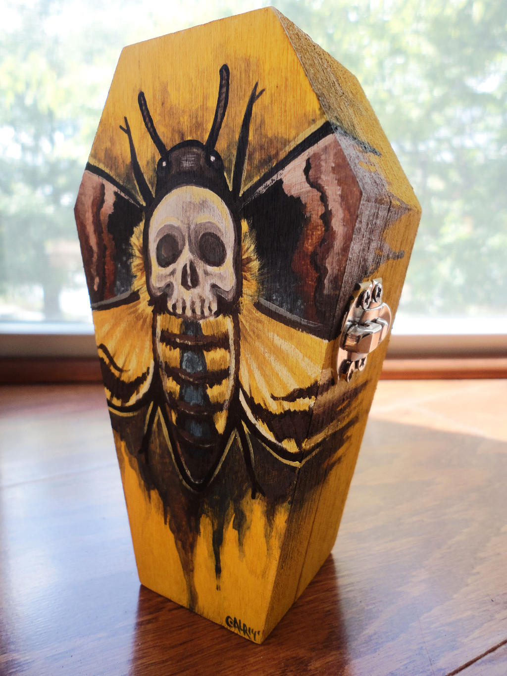 Death Head Hawk Moth Coffin Box