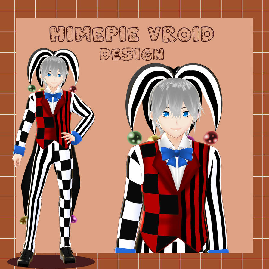 Jester VROID Model (Commission) by Himepie on DeviantArt