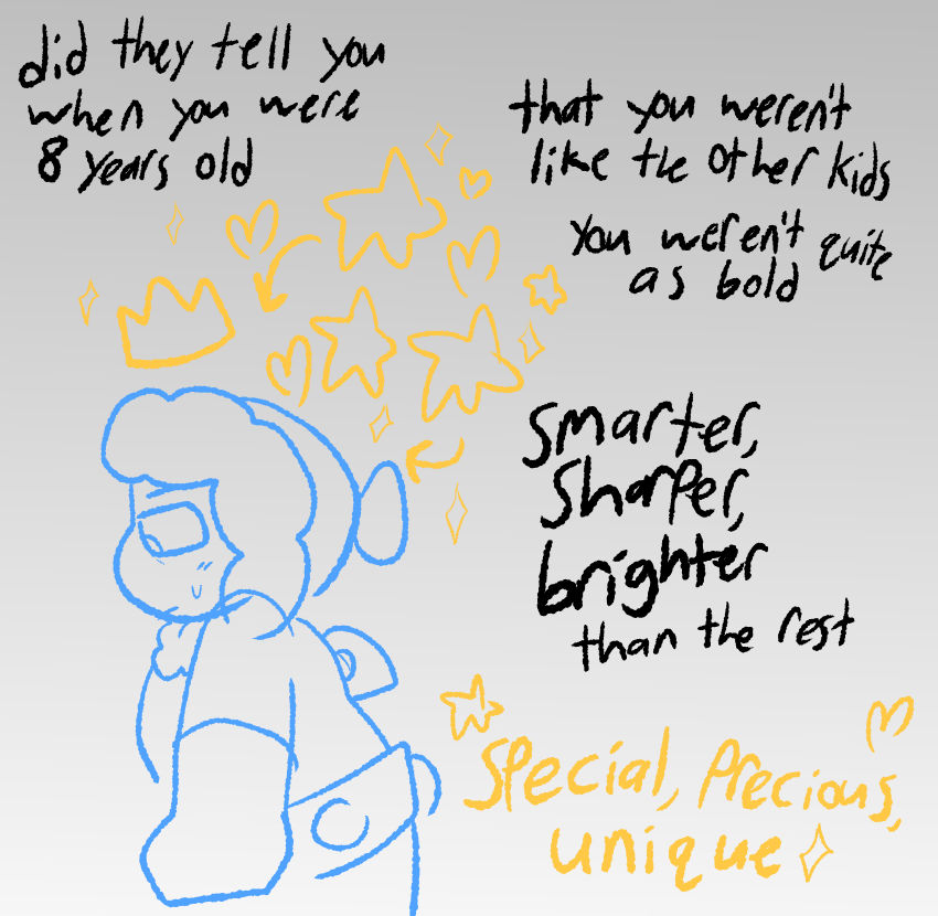 gifted kid burnout by Flythewolflikes-soda on DeviantArt