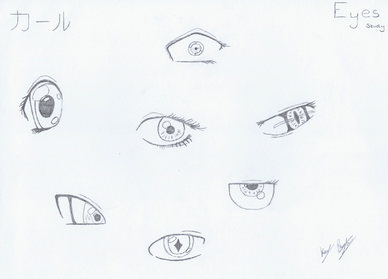 Anime Eye Study