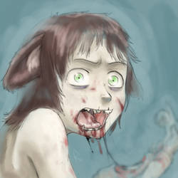 Zombie Cat Girl