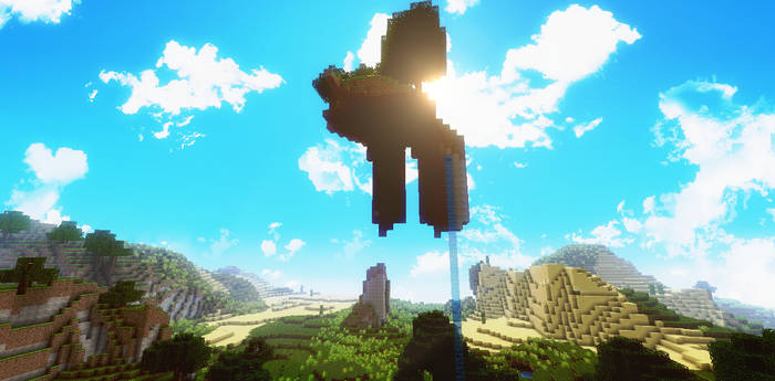 Beautiful day in Minecraft II