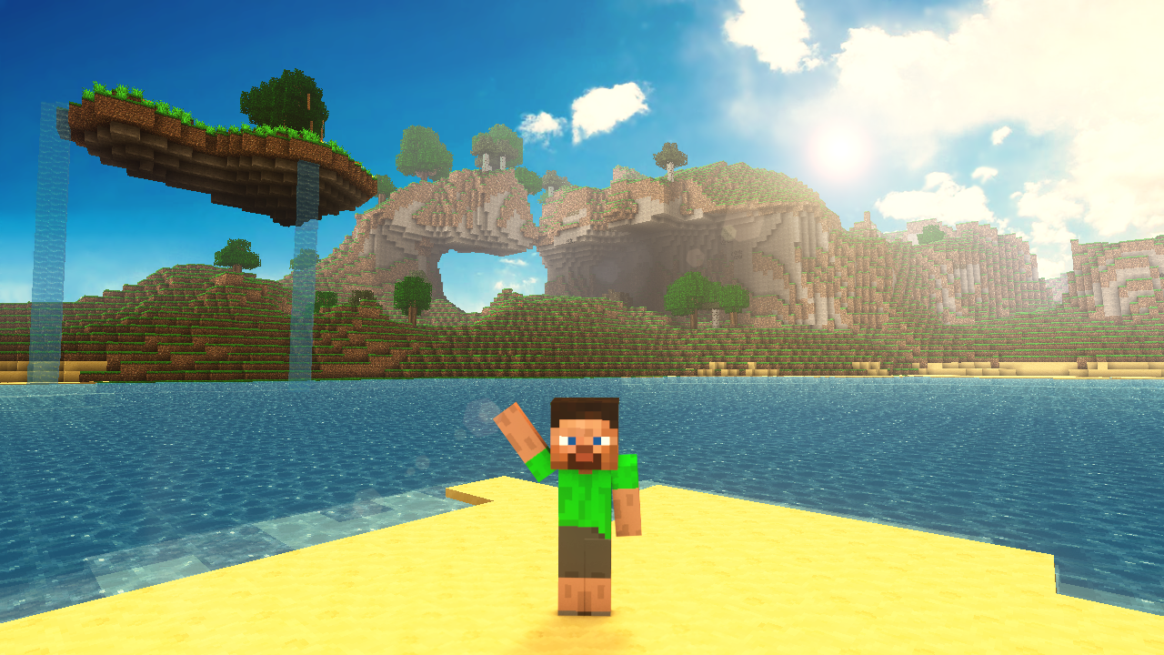 Beautiful day in Minecraft III