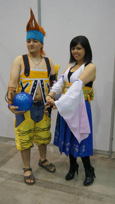 Yuna and Wakka