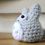 Mini Totoro crochet amigurumi doll - Studio Ghibli