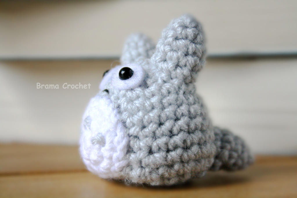 Mini Totoro crochet amigurumi doll - Studio Ghibli by BramaCrochet on DeviantArt