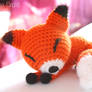 Little Fox crochet amigurumi doll plush