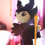 Maleficent crochet amigurumi doll